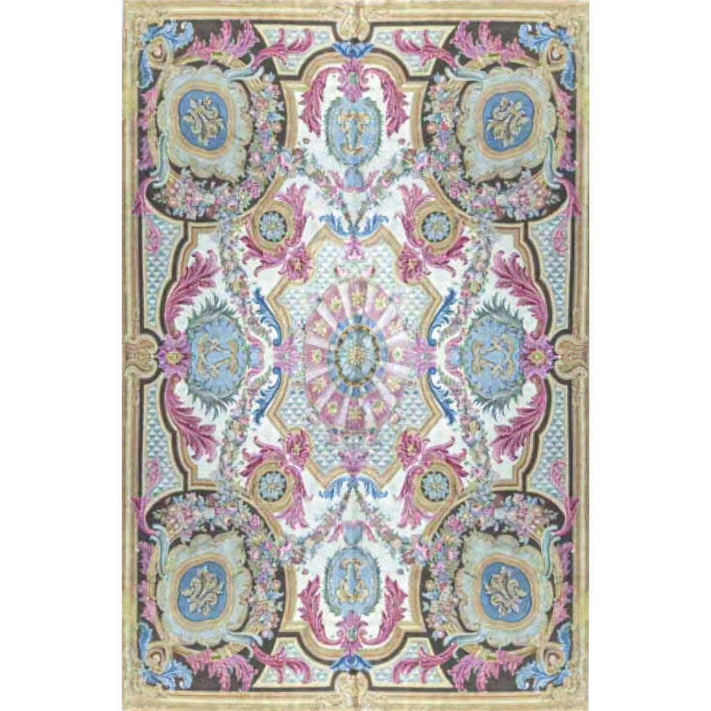 RENAISSANCE SAVONNERIE S163I IVORY / IVORY 11'7" X 18'