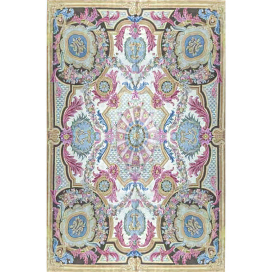 RENAISSANCE SAVONNERIE S163I IVORY / IVORY 11'7" X 18'