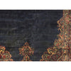 ANTIQUE PERISAN KAZVIN NAVY / RED 9'9" X 20'8"