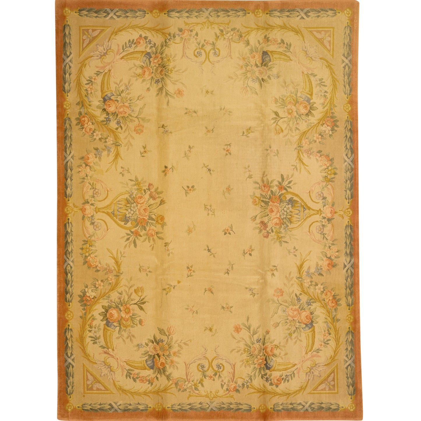 RENAISSANCE SAVONNERIE S-S7- CREAM / BEIGE 9' X 12'2"