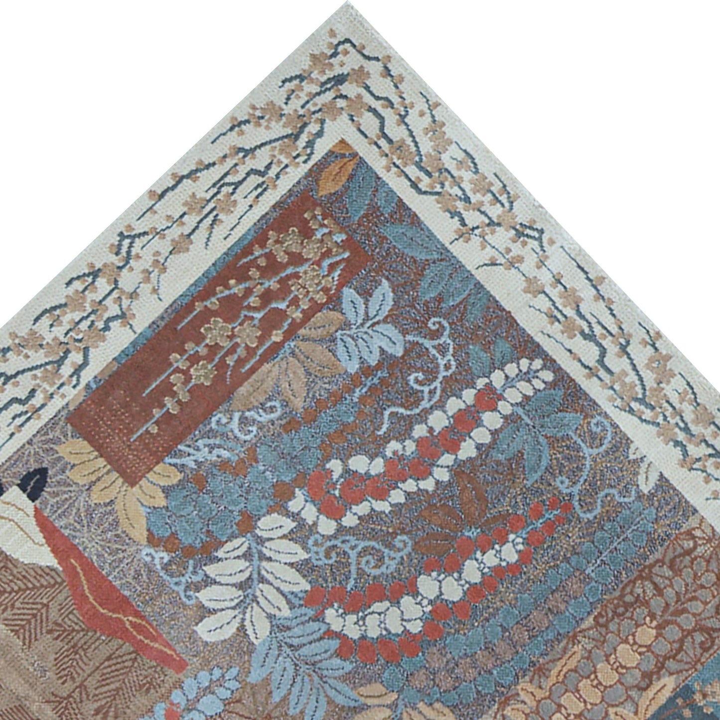 RENAISSANCE SAVONNERIE SAV97 BROWN / BEIGE 5'9" X 7'1"