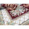 RENAISSANCE SAVONNERIE S195R IVORY / RED 8' X 10'