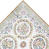RENAISSANCE SAVONNERIE S-188 IVORY / GREEN 4' X 8'1"