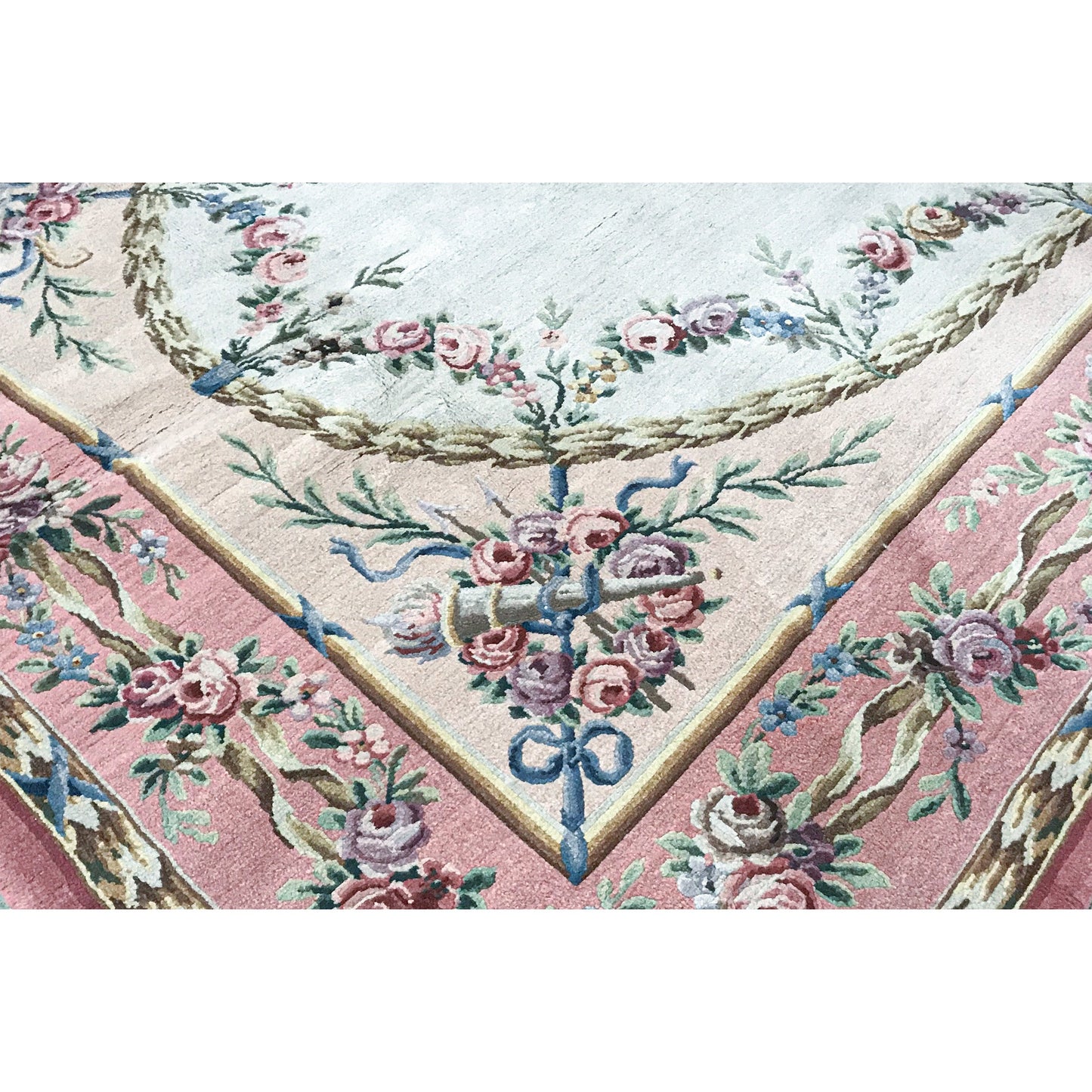 RENAISSANCE SAVONNERIE SAV19 BEIGE / ROSE 8'3" X 11'6"