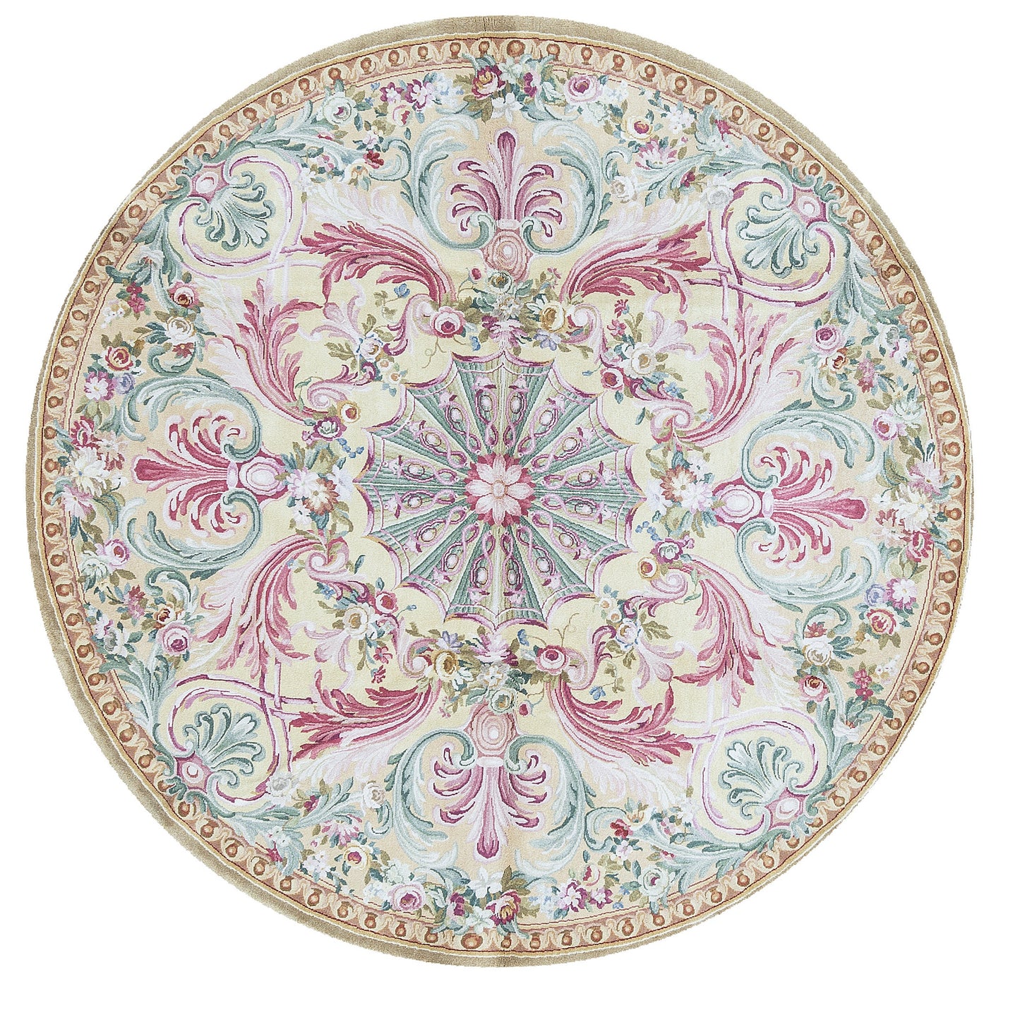RENAISSANCE SAVONNERIE S162G GOLD / GOLD 8' X 8'