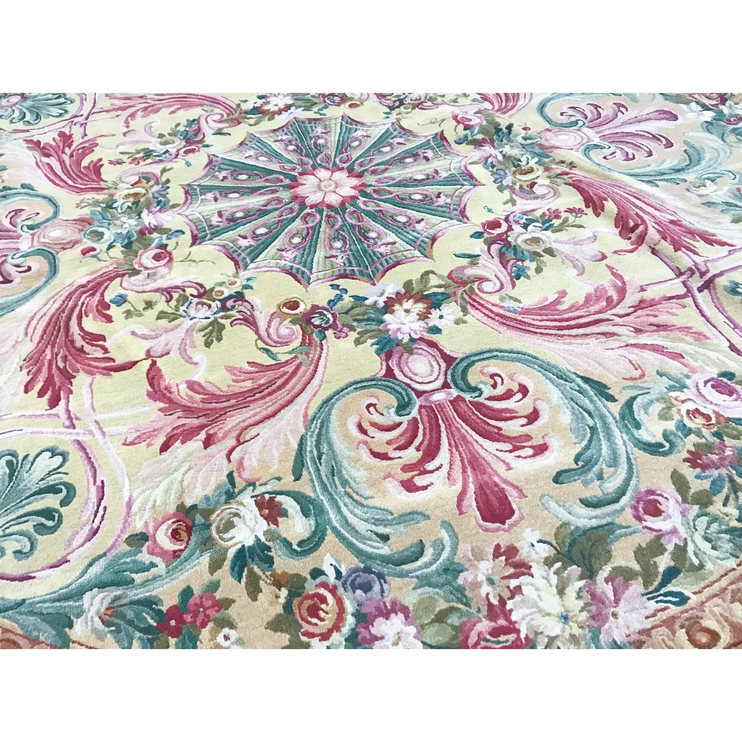 RENAISSANCE SAVONNERIE S162G GOLD / GOLD 8' X 8'