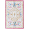 RENAISSANCE SAVONNERIE S-11R IVORY / RED 6' X 9'1"
