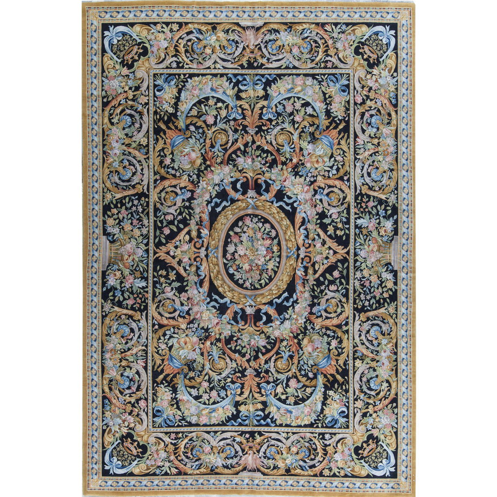 RENAISSANCE SAVONNERIE S194I IVORY / GOLD 12' X 13'9"