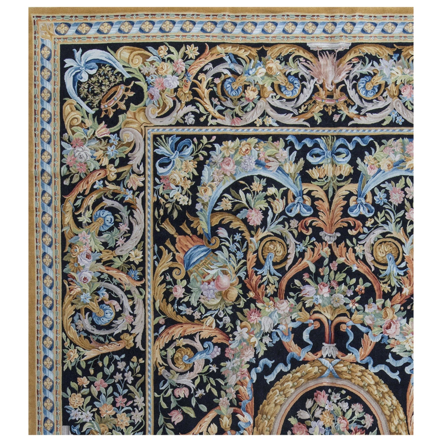 RENAISSANCE SAVONNERIE S194I IVORY / GOLD 12' X 13'9"