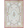 RENAISSANCE SAVONNERIE SAV-3 IVORY / PEACH 9'9" X 14'