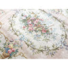 RENAISSANCE SAVONNERIE SAV-3 IVORY / PEACH 9'9" X 14'