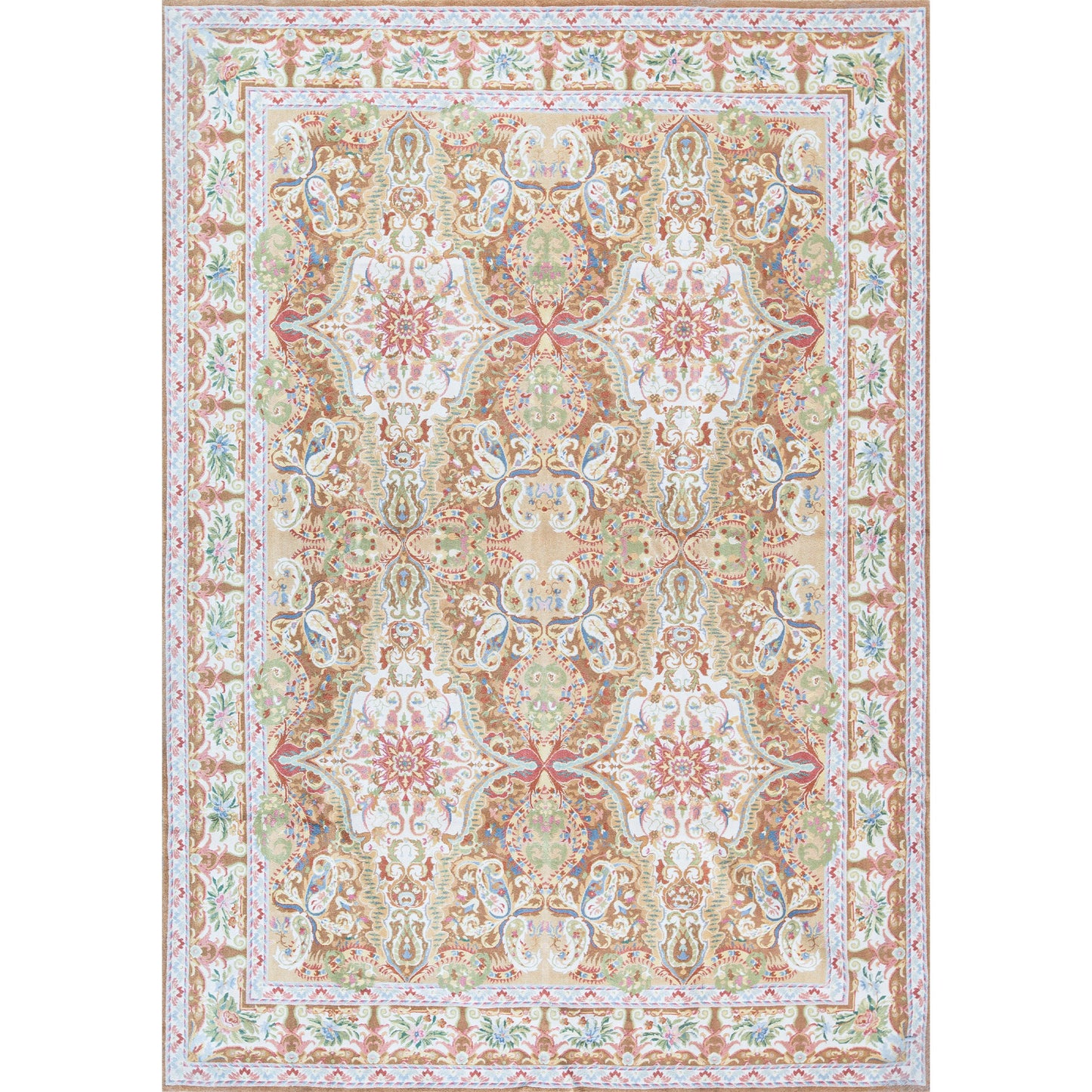 RENAISSANCE SAVONNERIE S174I GOLD 10'1" X 14'