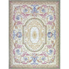 RENAISSANCE SAVONNERIE S-11G BEIGE / GREEN 9' X 12'