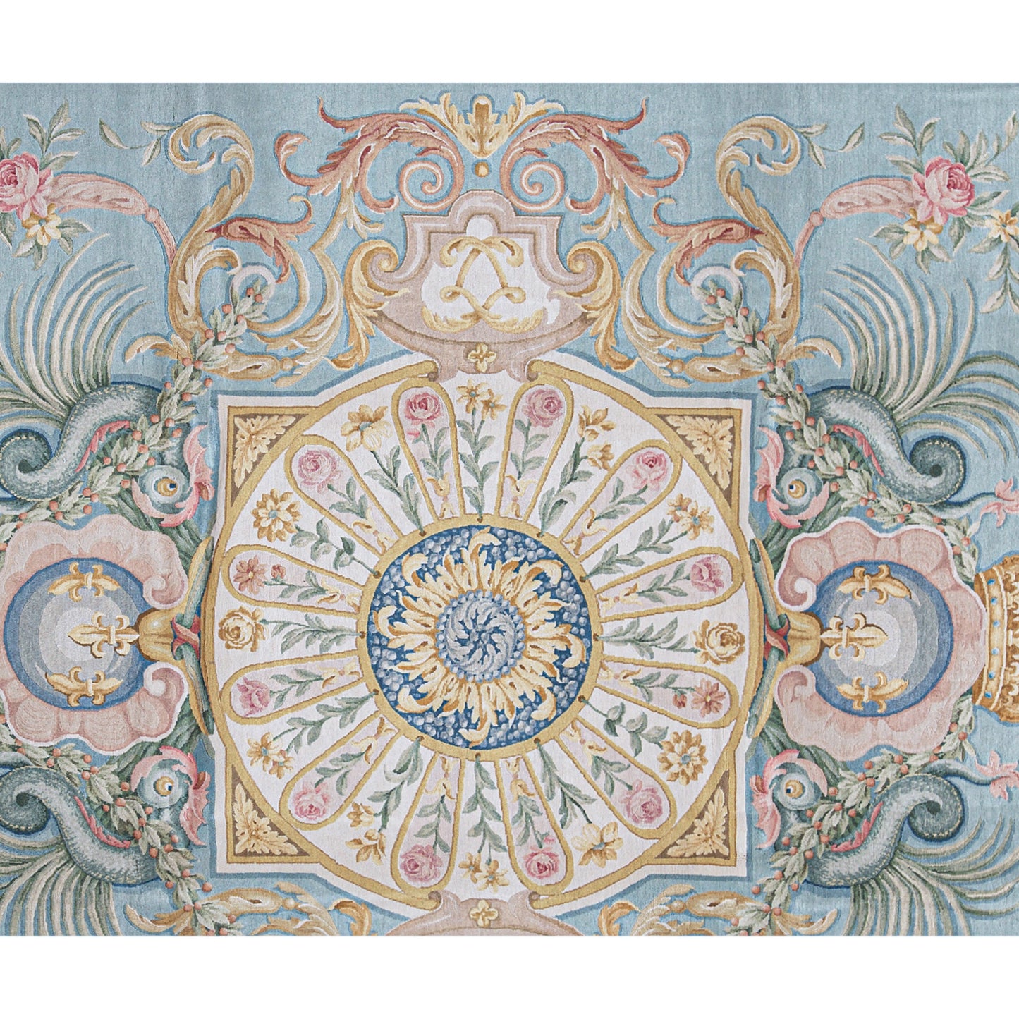 RENAISSANCE SAVONNERIE S157G BLUE 10' X 10'1"