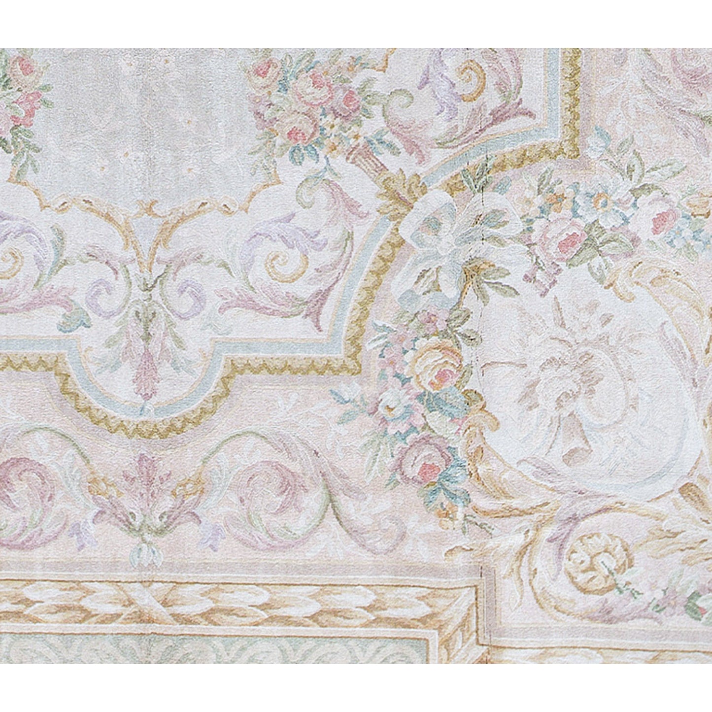 RENAISSANCE SAVONNERIE S-3-I IVORY / BEIGE 9'9" X 13'10"