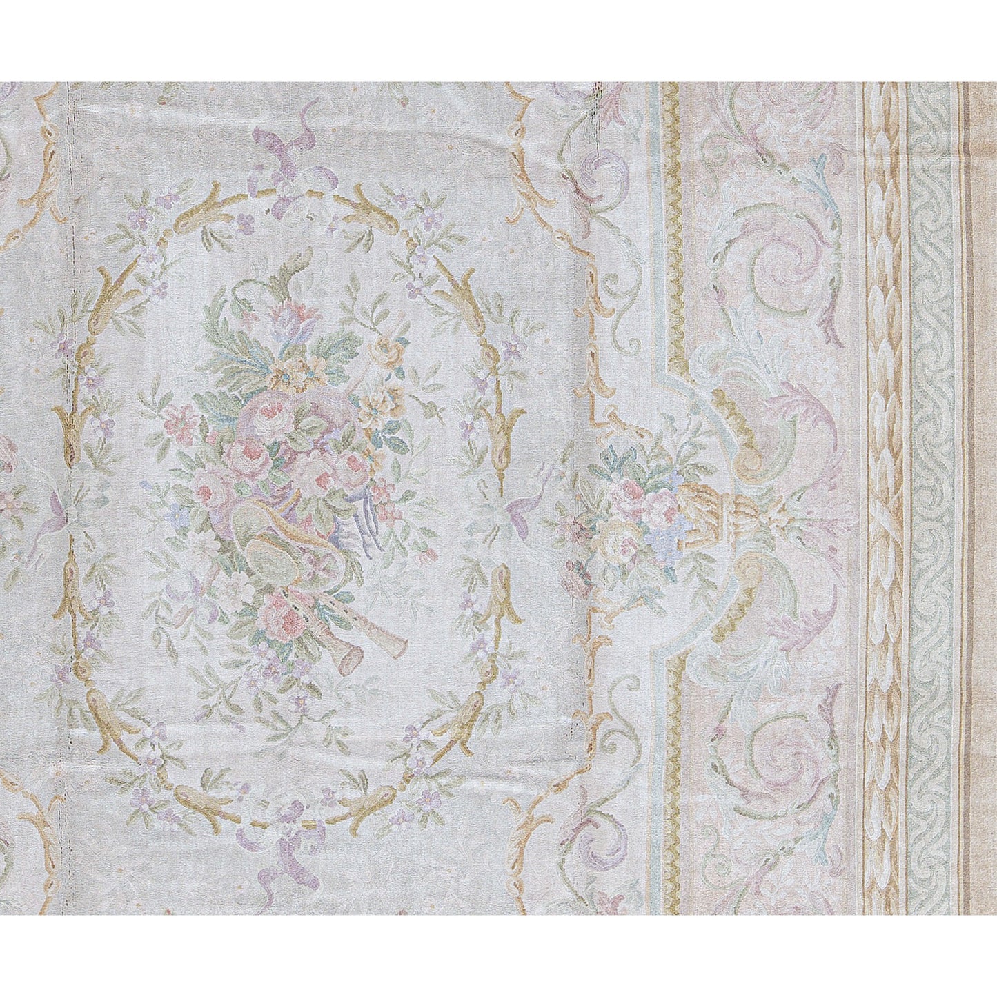 RENAISSANCE SAVONNERIE S-3-I IVORY / BEIGE 9'9" X 13'10"