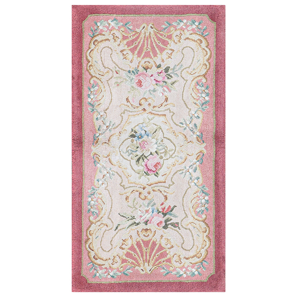 RENAISSANCE SAVONNERIE SAV88 PINK 2'7" X 4'11"