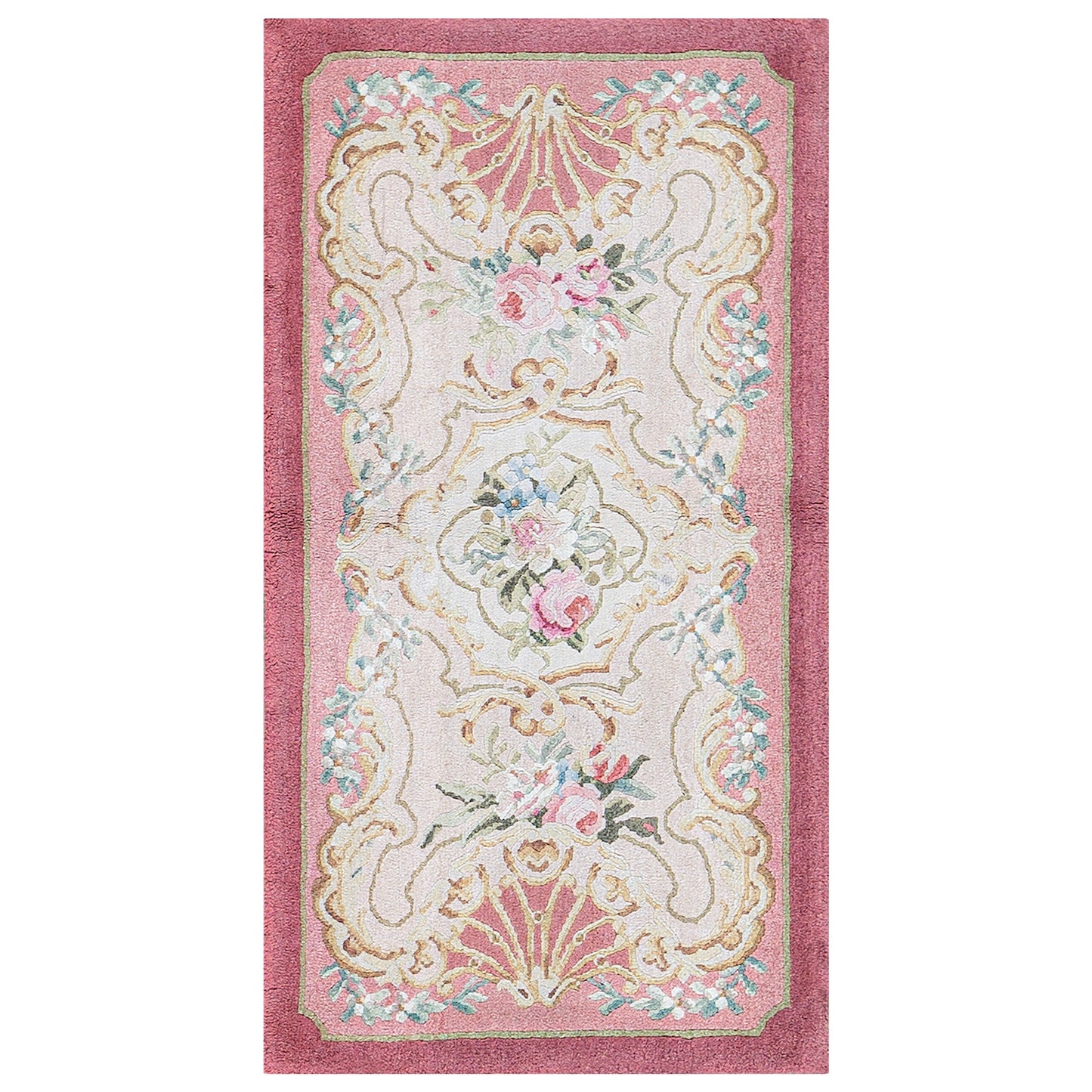 RENAISSANCE SAVONNERIE SAV88 PINK 2'7" X 4'11"