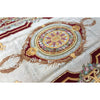 RENAISSANCE SAVONNERIE S-186 IVORY / RED 10'1" X 14'1"