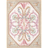 RENAISSANCE SAVONNERIE S-240 IVORY / GREEN 3'6" X 5'