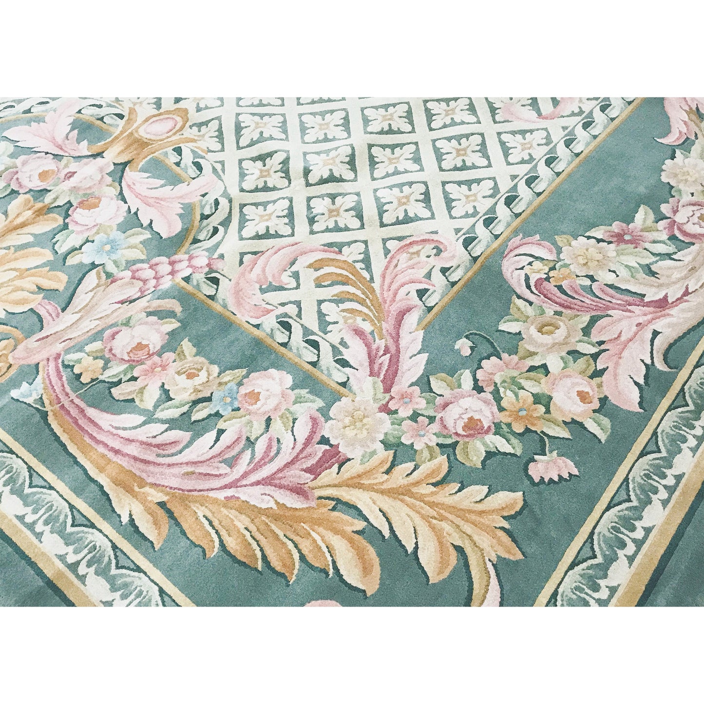RENAISSANCE SAVONNERIE S209G GREEN / GREEN 11' X 16'1"