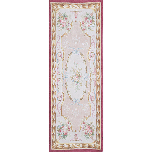 RENAISSANCE SAVONNERIE SAV-3 IVORY / RED 3' X 7'1"