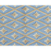 RENAISSANCE SAVONNERIE S-136 BLUE / GOLD 3'6" X 6'