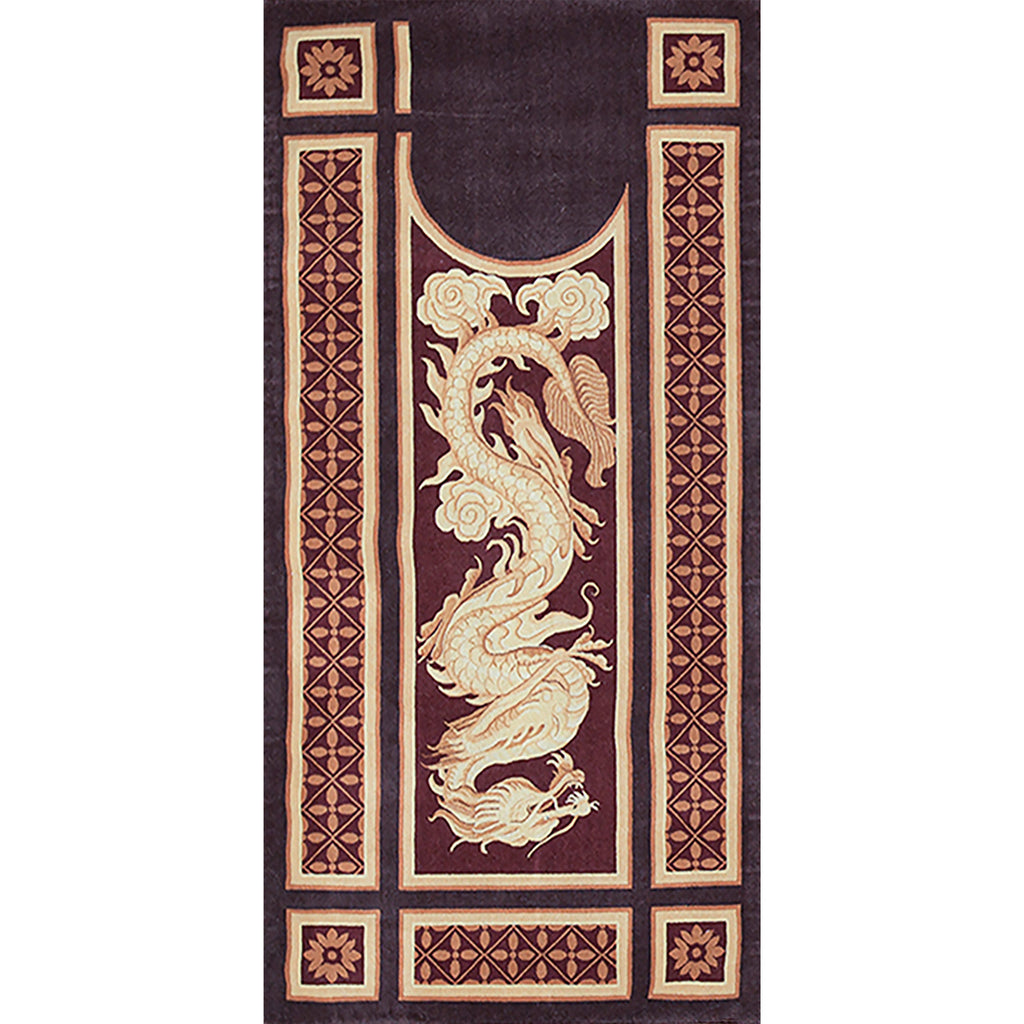 RENAISSANCE SAVONNERIE S-278 WINE / BROWN 3'3" X 6'8"