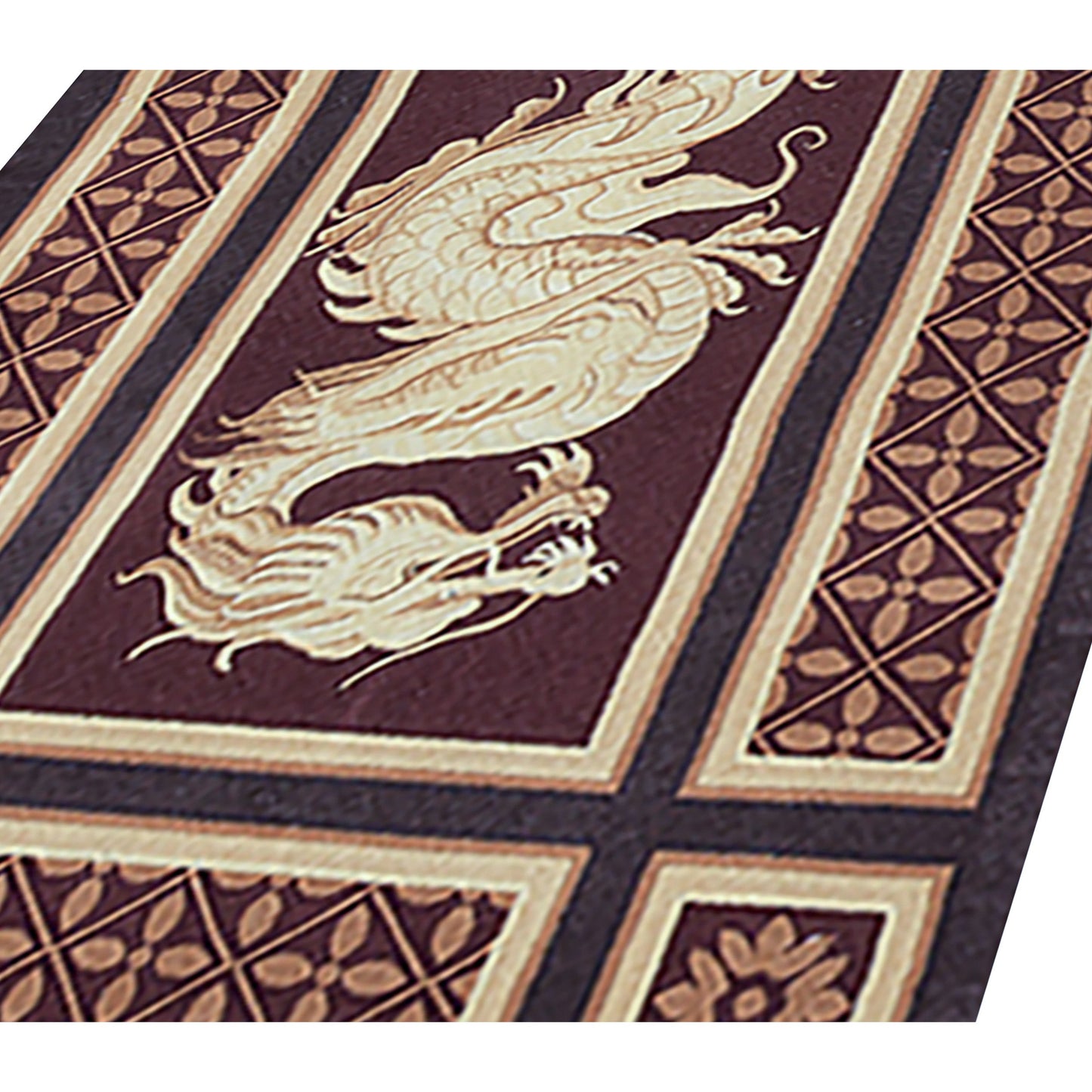 RENAISSANCE SAVONNERIE S-278 WINE / BROWN 3'3" X 6'8"