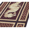 RENAISSANCE SAVONNERIE S-278 WINE / BROWN 3'3" X 6'8"