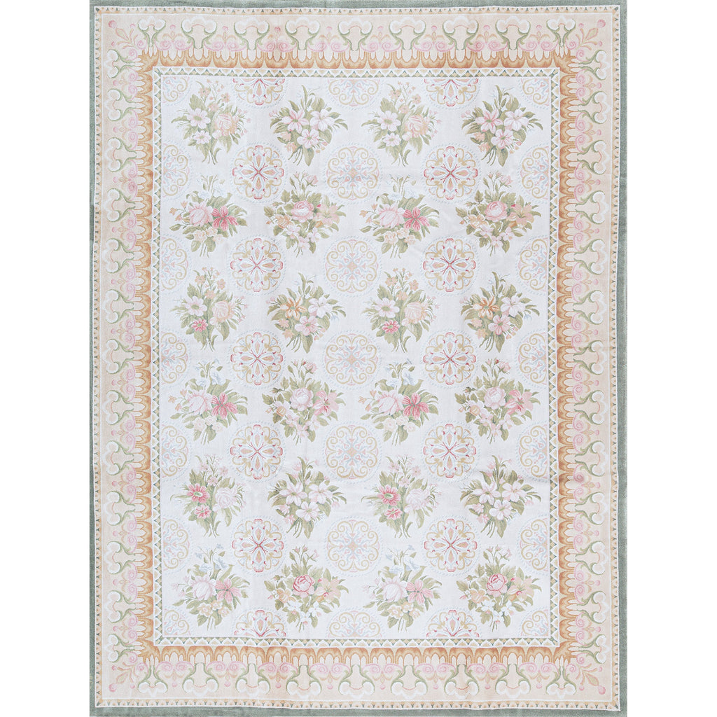 RENAISSANCE SAVONNERIE S178I IVORY / BEIGE 9'2" X 12'3"