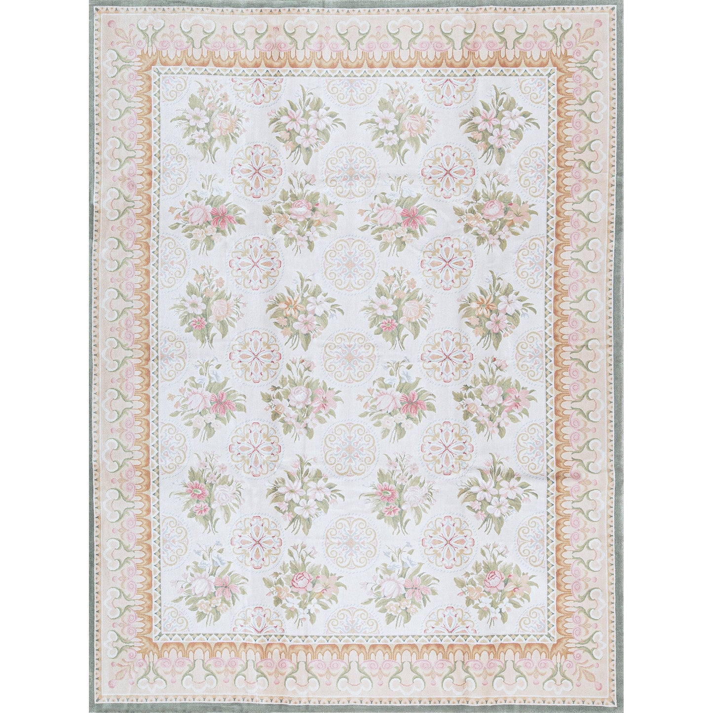 RENAISSANCE SAVONNERIE S178I IVORY / BEIGE 9'2" X 12'3"