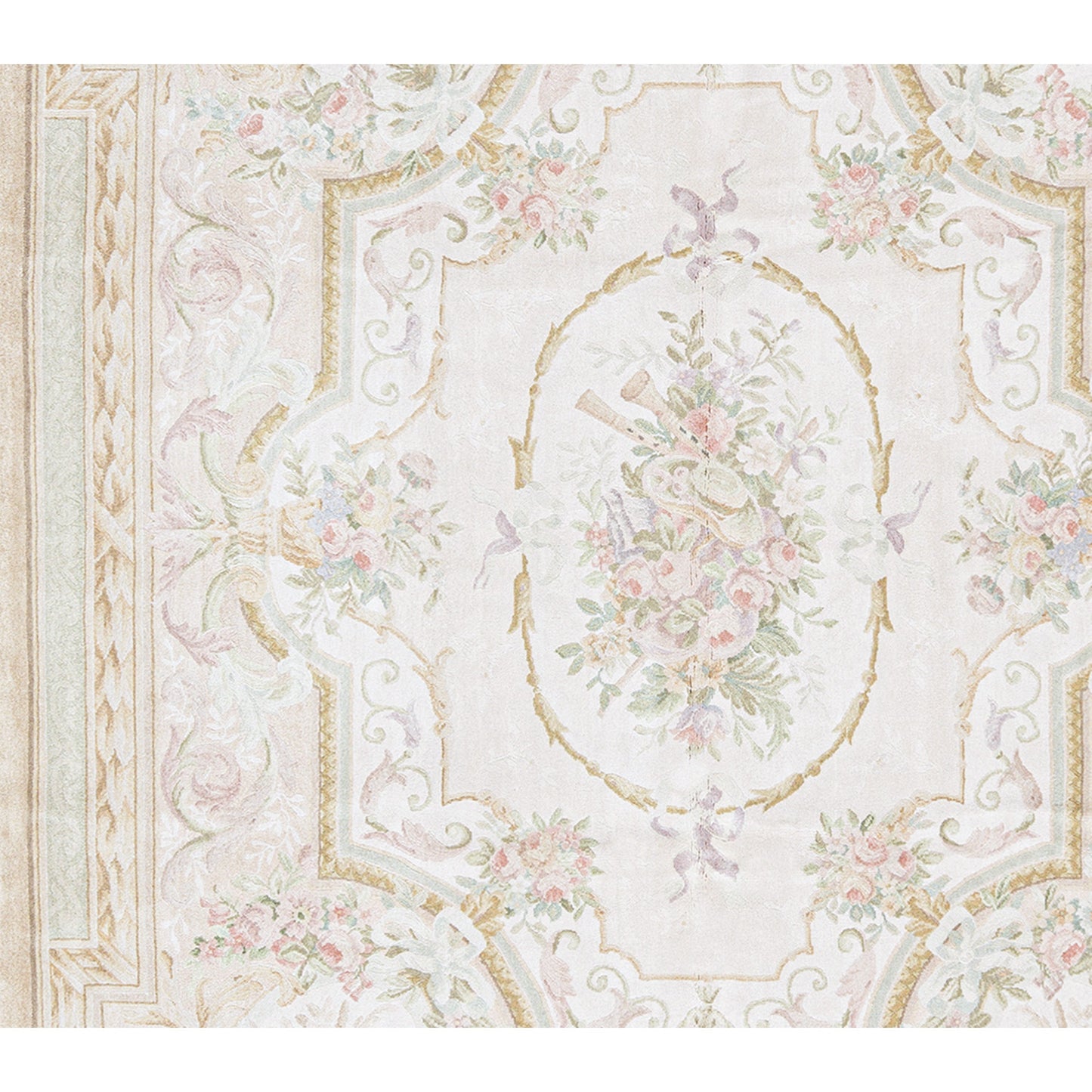 RENAISSANCE SAVONNERIE S-3-I BEIGE / IVORY 8'2" X 10'1"