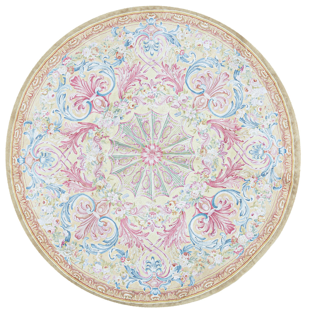 RENAISSANCE SAVONNERIE S-162 GOLD 10'3" X 10'3"
