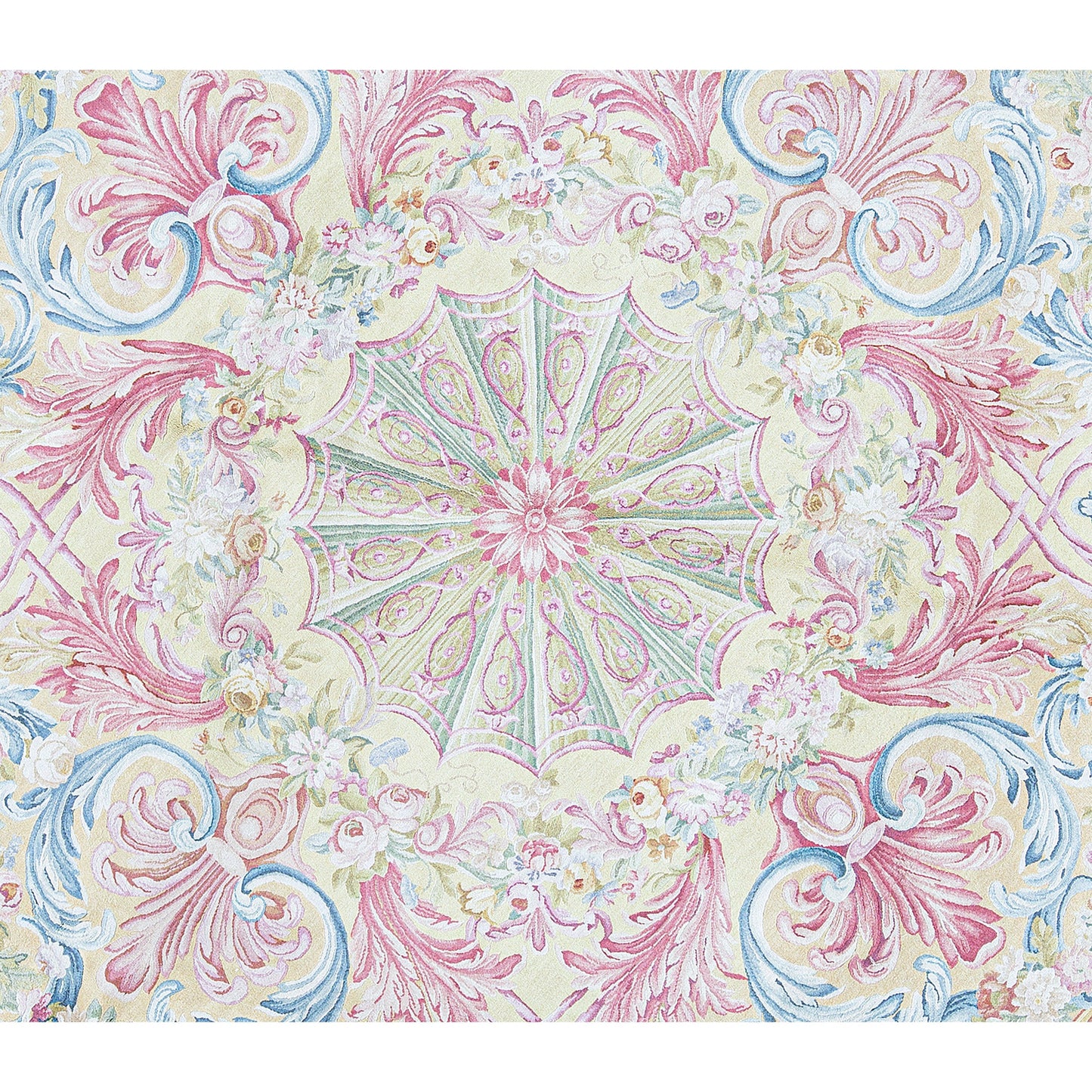 RENAISSANCE SAVONNERIE S-162 GOLD 10'3" X 10'3"