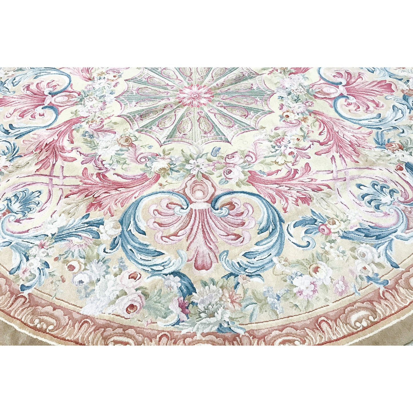 RENAISSANCE SAVONNERIE S-162 GOLD 10'3" X 10'3"