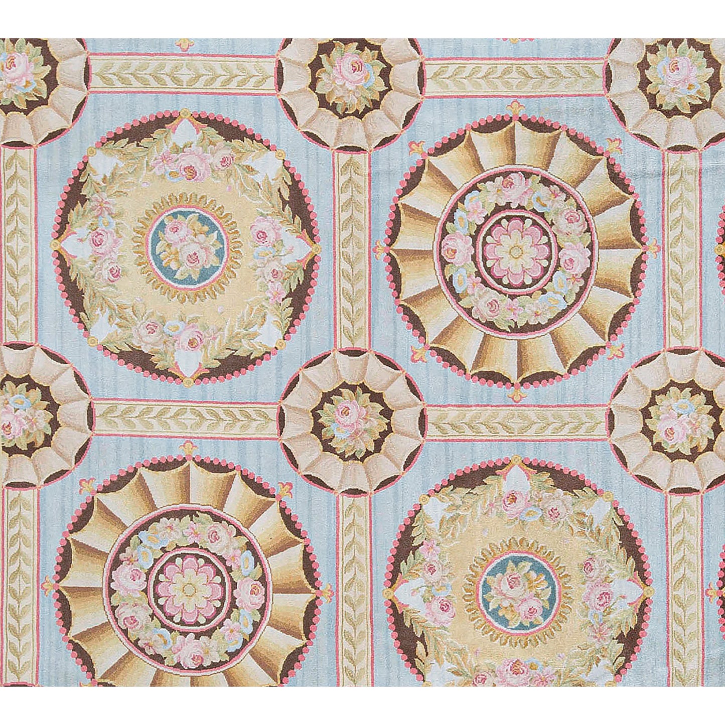 RENAISSANCE SAVONNERIE S-02- GOLD 9' X 12'