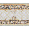RENAISSANCE SAVONNERIE S-249 IVORY / BROWN 2'10" X 8'
