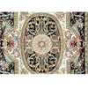RENAISSANCE SAVONNERIE SAV25 IVORY / BROWN 8'11" X 12'1"