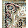 RENAISSANCE SAVONNERIE SAV25 IVORY / BROWN 8'11" X 12'1"