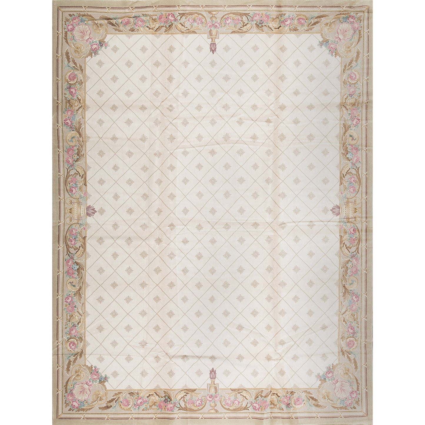 RENAISSANCE SAVONNERIE S6-IS IVORY / BEIGE 10'4" X 13'4"