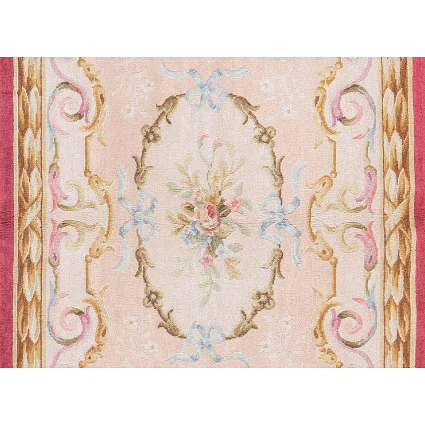 RENAISSANCE SAVONNERIE SAV-3 PEACH / RED 3'8" X 5'11"