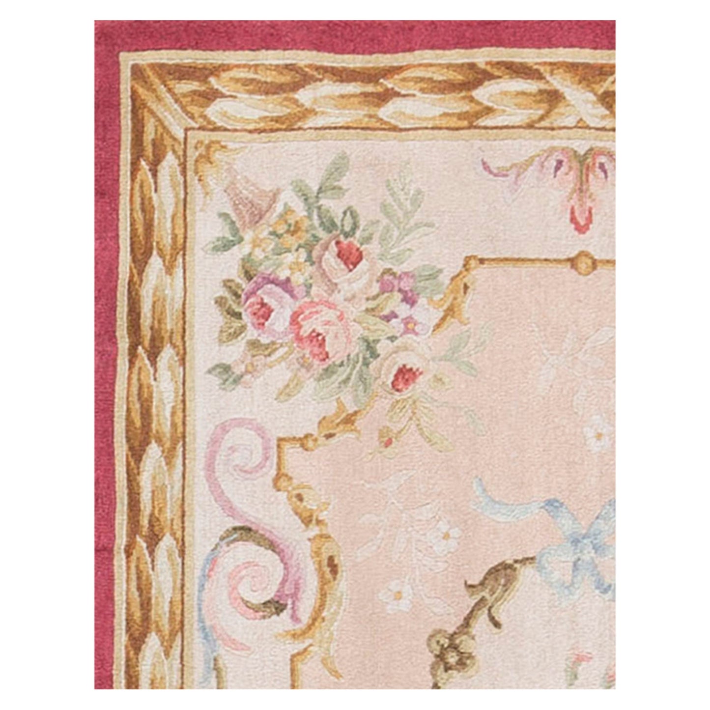 RENAISSANCE SAVONNERIE SAV-3 PEACH / RED 3'8" X 5'11"