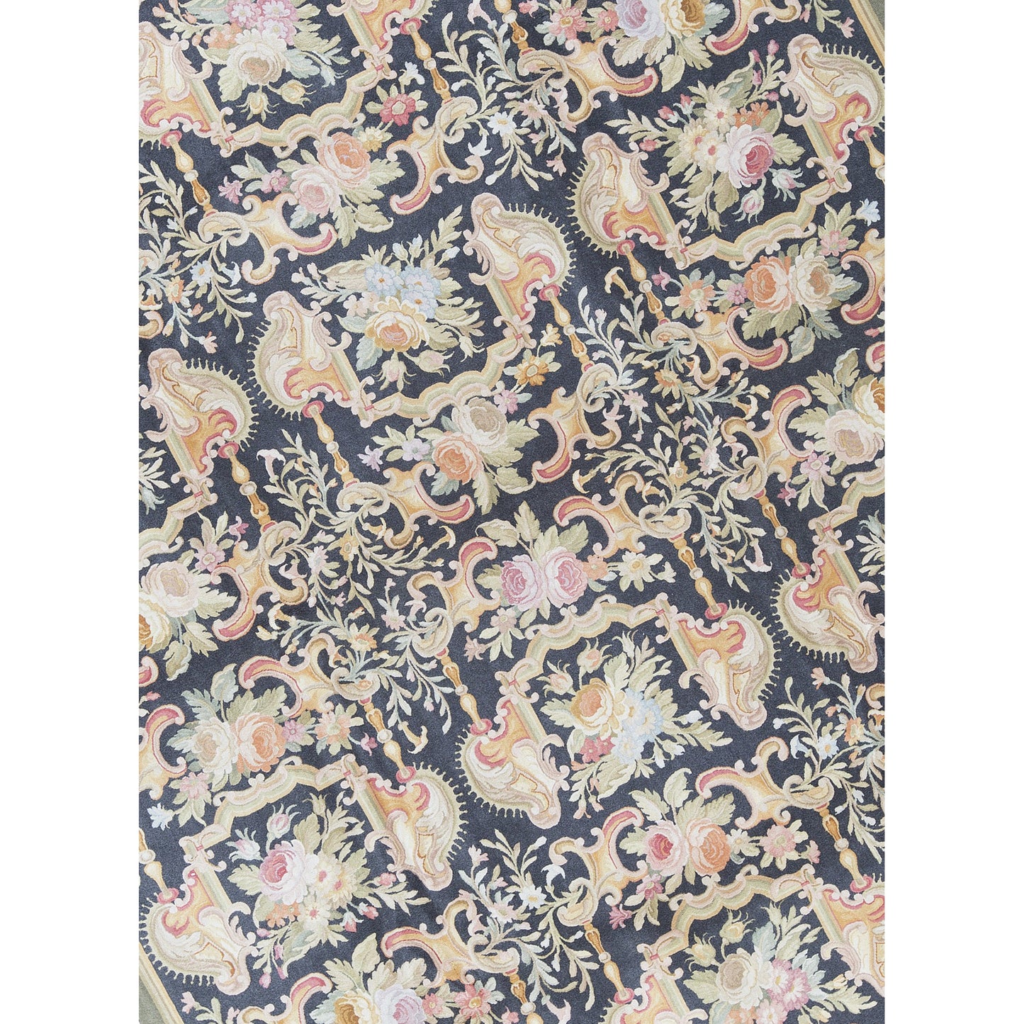 RENAISSANCE SAVONNERIE S138B BLACK 10' X 14'1"