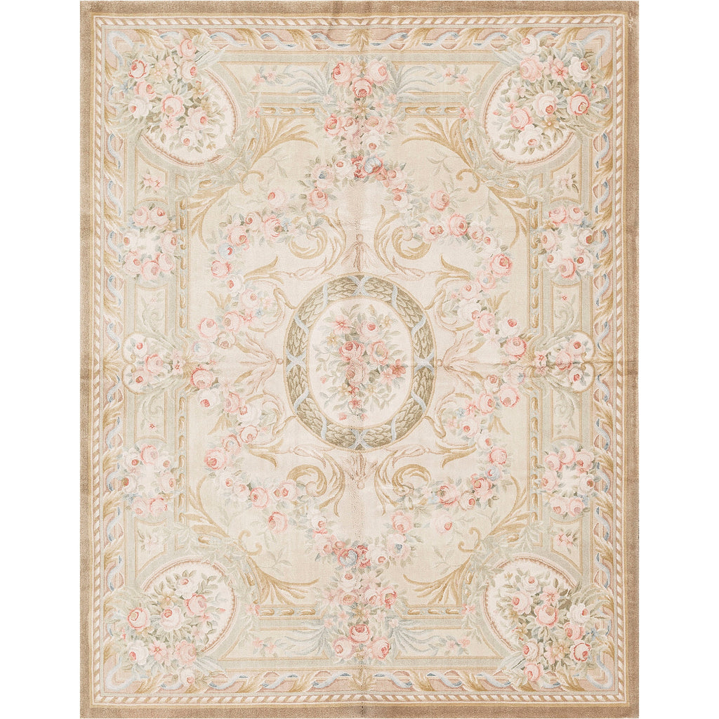 RENAISSANCE SAVONNERIE S-154 IVORY / BEIGE 8' X 10'1"