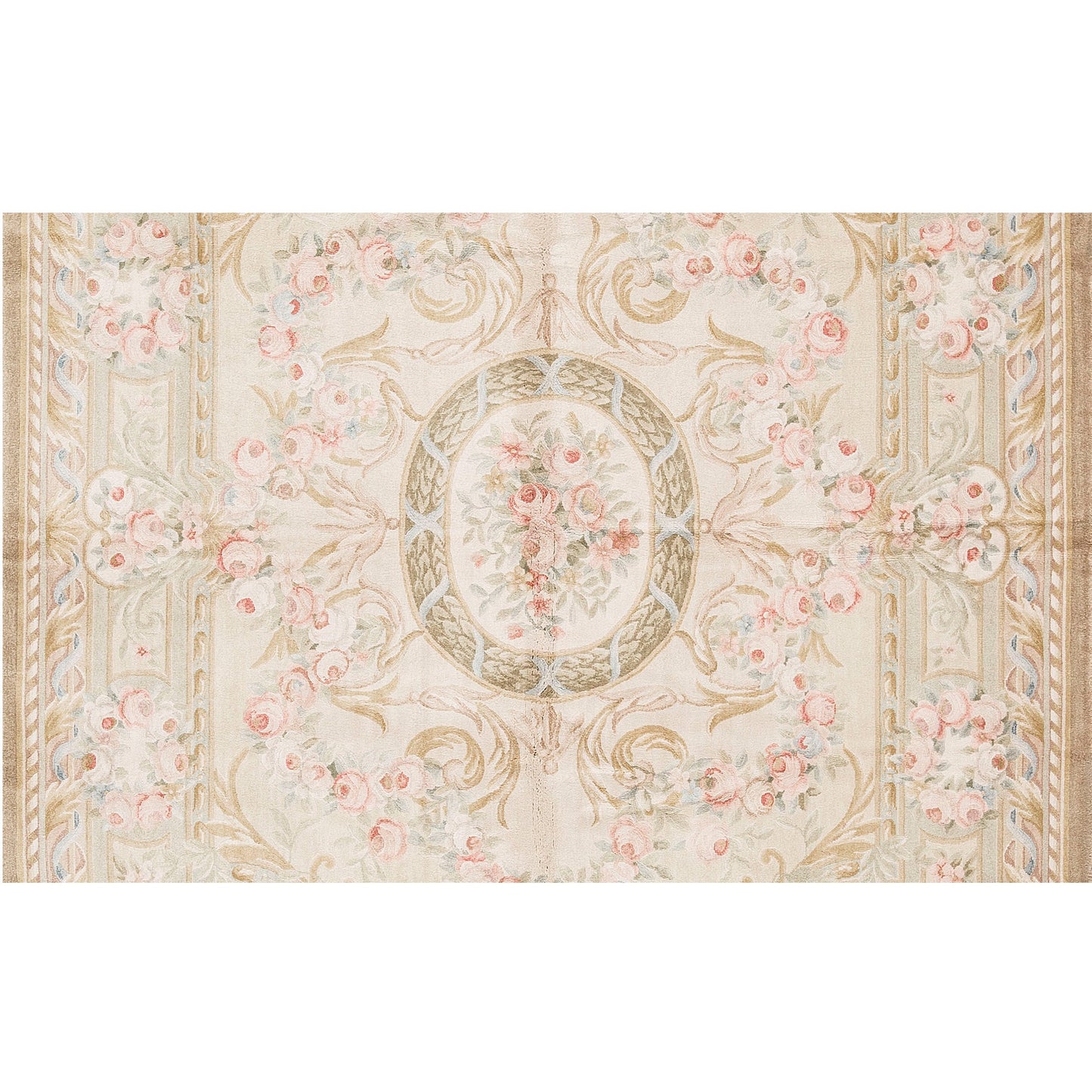 RENAISSANCE SAVONNERIE S-154 IVORY / BEIGE 8' X 10'1"