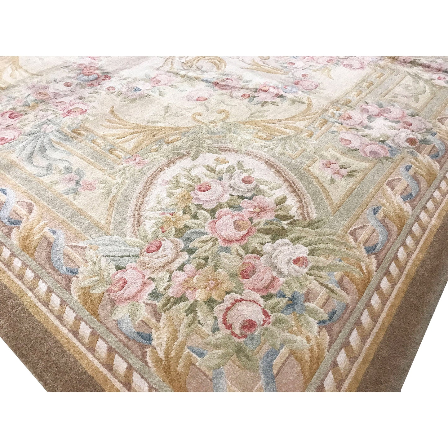 RENAISSANCE SAVONNERIE S-154 IVORY / BEIGE 8' X 10'1"