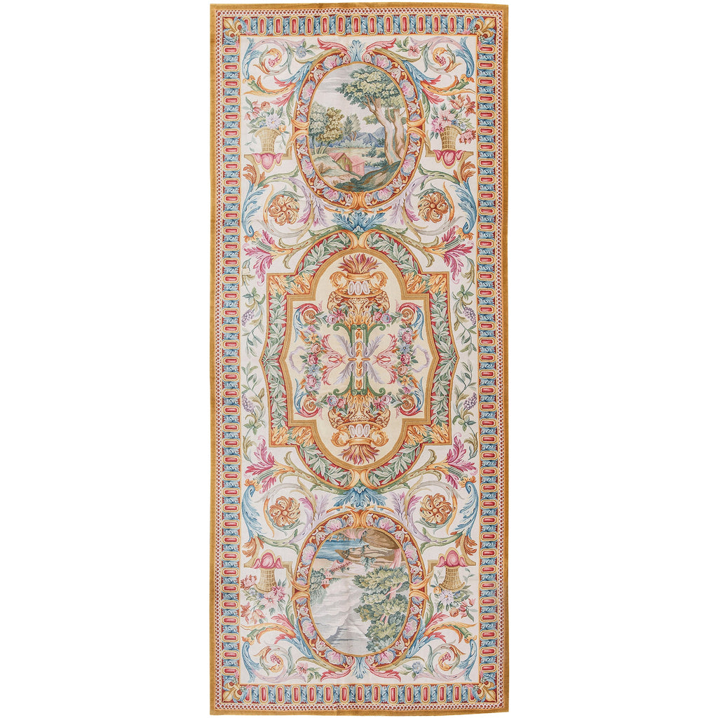 RENAISSANCE SAVONNERIE S199I IVORY 6'7" X 15'6"