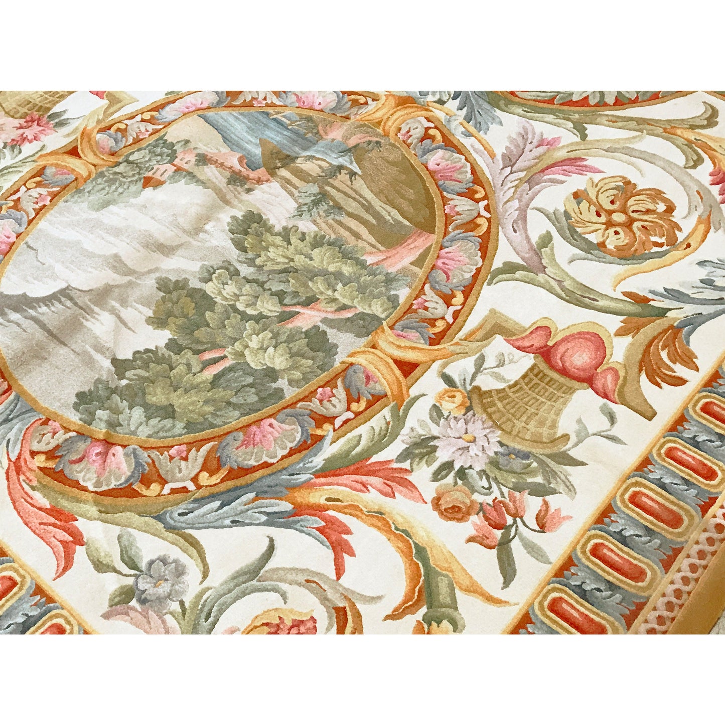 RENAISSANCE SAVONNERIE S199I IVORY 6'7" X 15'6"