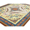 RENAISSANCE SAVONNERIE SAV49 IVORY / BLUE 10' X 12'1"